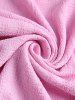 Plus Size Lace Panel Knot Handkerchief Textured Tank Top -  