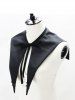 Gothic Pointed Tie Bow Detachable Collar -  