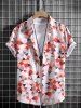 Chemise à Manches Courtes Motif Géométrique - Multi-A XL