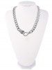 Gothic Vintage Snake Design Chunky Necklace -  