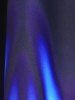 Maillot de Bain Tankini Superposé Teinté sans Dos de Grande Taille à Col Halter - Rouge 1X | US 14-16