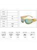 Large Frame Outdoor Sports Windproof Sunglasses -  