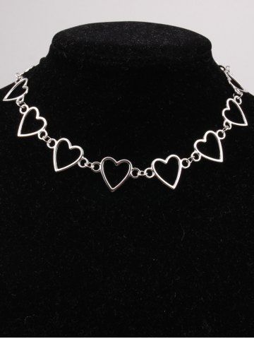 Vintage Hollow Heart Necklace