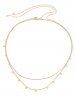 2Pcs Sequin Decor Waist Chain -  