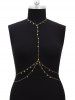 Star Tassel Beach Bikini Layered Body Chain -  