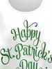 Plus Size Saint Patrick's Day Letters Printed Graphic Tee -  