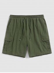 Multi-pockets Design Casual Shorts -  