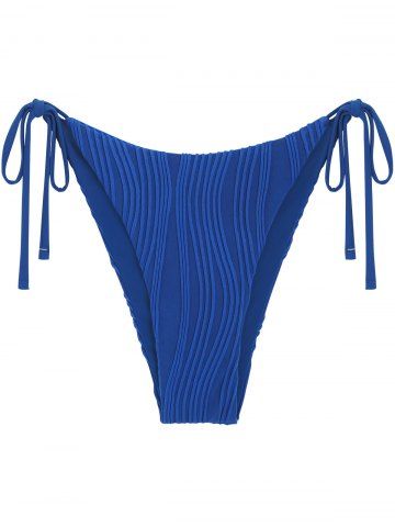Bas de Bikini Côtelé Noué à Côté - DEEP BLUE - M