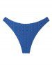 Honeycomb Textured Bikini Bottom -  