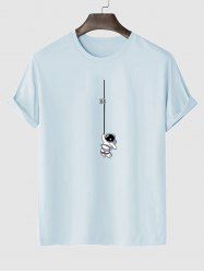 Astronaut Print T Shirt -  