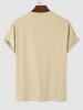 C'EST LA VIE Letter Printed Short Sleeves T-shirt -  