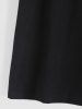 Casual Rose Print Short Sleeve T-shirt -  