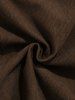 Corduroy Solid Color Applique Cargo Shorts -  