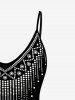 Plus Size Dot Printed Cami Top -  