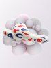 Pantoufles Nuage Motif de Lettre - Blanc EU (40-41)