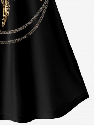 Gothic Skull Chain Print Cami Top