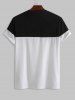 Dreamer Colorblock Short Sleeves T Shirt -  
