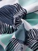 Chemise Motif de Palmier à Pois à Manches Courtes - Blanc S
