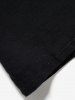 Plus Size Plain Color Ruched Half Sleeve Round Neck Blouse -  