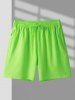 Zip Pocket Design Quick-dry Shorts -  