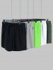 Zip Pocket Design Quick-dry Shorts -  
