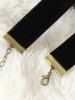 Gothic Vintage Victorian Beauty Emboss Decor Choker -  