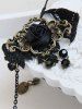 Vintage Rose Lace Mittens Bracelet -  