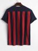 Short Sleeves Blokecore California LA Striped T Shirt -  