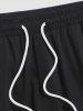 Lapel Design Multi-pockets Design Beam Feet Cargo Pants -  
