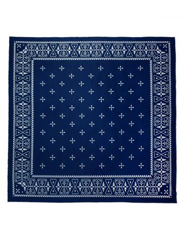 patterned tablecloth - DEEP BLUE