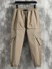 Stereoscopic Pockets Design Cargo Pants -  