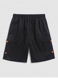 Multi-pocket Design Cargo Shorts -  