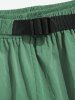Patch Design Waterproof Casual Shorts -  