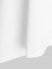 Robe Mi-Longue Haute Basse Panneau en Dentelle à Epaule Dénudée de Grande Taille - Blanc 4X | US 26-28
