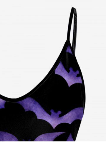 Gothic Allover Bat Print Cami Top