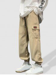 Multi Pockets Design Beam Feet Cargo Pants -  