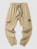 Multi Pockets Design Beam Feet Cargo Pants -  