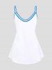 Plus Size Butterfly Print Cami Top -  