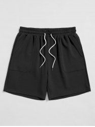 Drawstring Sweat Shorts -  