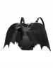 Gothic Lace Trim Demon Heart Bat Backpack -  