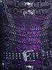 Gothic 3D Print Lace Panel Short Sleeve T-shirt -  