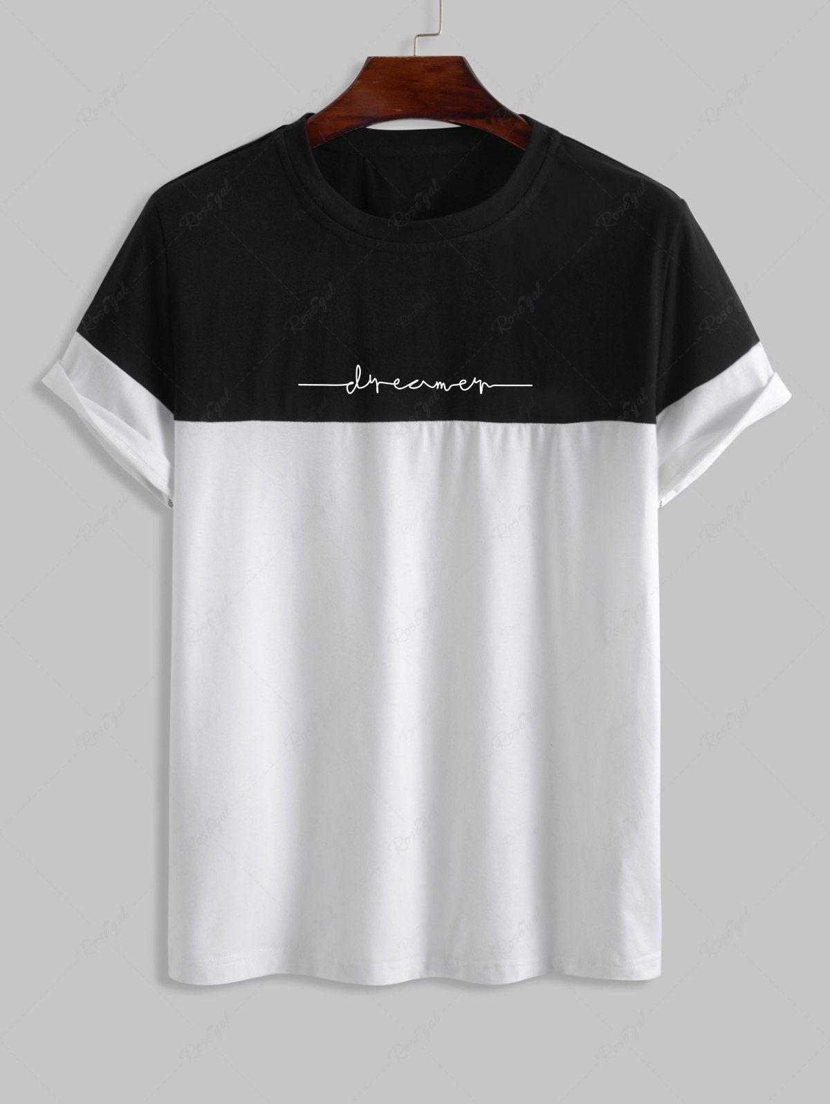 Store Dreamer Colorblock Short Sleeves T Shirt  