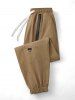 Zip and Pockets Design Beam Feet Cargo Pants -  