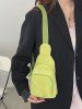 Minimalist Corduroy Sling Bag -  