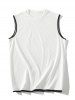Color Spliced Tank Top and Shorts Athletic Set -  