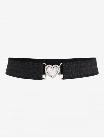 Plus Size Crisscross Heart Belt Sleeveless Top