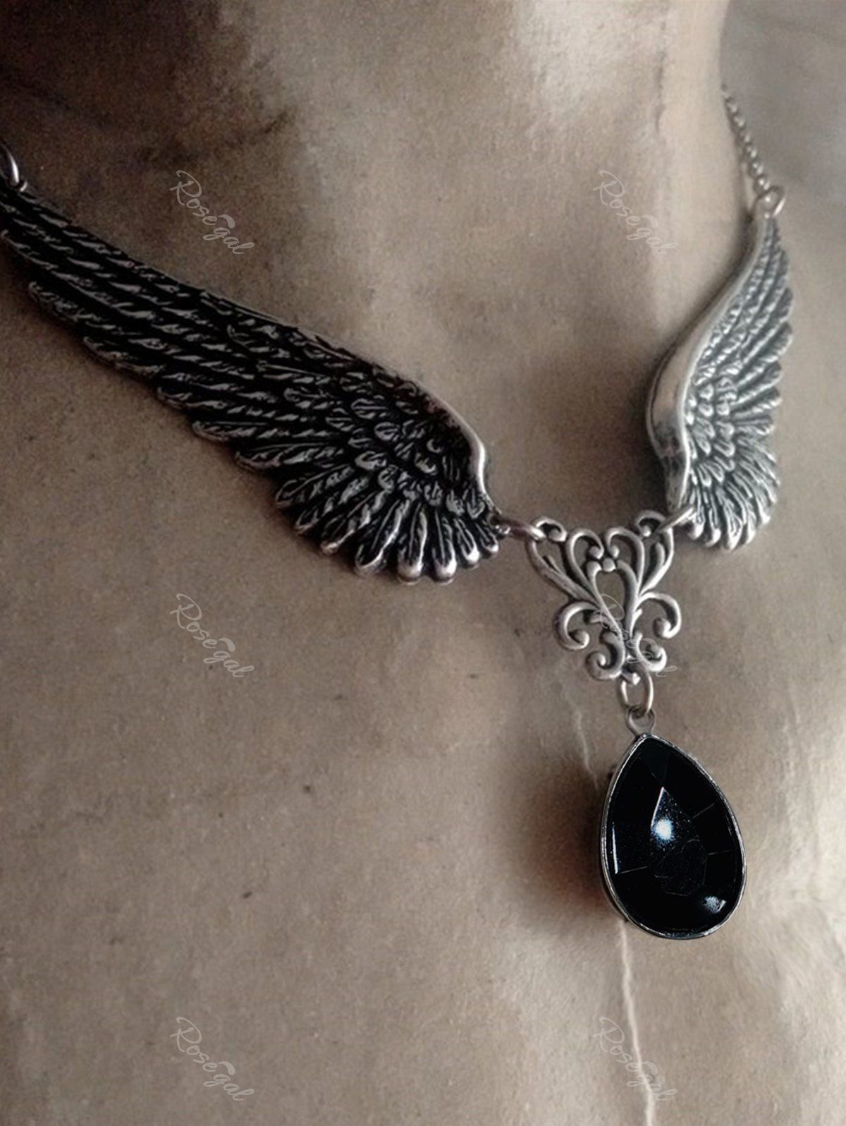 Affordable Angel Wings Pendant Necklace  