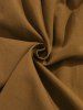 Tape Decor Streetwear Cargo Shorts -  