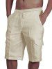 Straight Drawstring Cargo Shorts -  