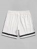 Color Spliced Tank Top and Shorts Athletic Set -  